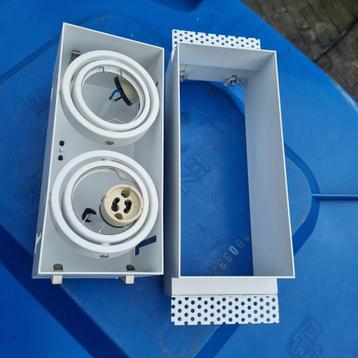Inbouwspotjes Dubbel - 5x Wit - QAZQA Oneon Trimless beschikbaar voor biedingen