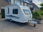 Hobby 380 TB | Bouwjaar 2011 | Compact ruimtewonder!, Caravans en Kamperen, Standaardzit, 75 kg, Hobby, Particulier