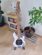 Sterling by Music Man StingRay Ray34HH - Pearl White bas, Muziek en Instrumenten, Snaarinstrumenten | Gitaren | Bas, Ophalen, Zo goed als nieuw