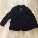 Colbert jasje 54 zwart zwarte ribfluweel grote, Verzenden, Gedragen, Zwart, Jasje of Colbert