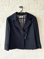 Chique zwarte blazer van Tahari Arthur S. Levine - Maat 16, Kleding | Dames, Ophalen of Verzenden, Maat 46/48 (XL) of groter, Zwart