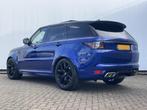 Land Rover Range Rover Sport 5.0 V8 576pk SC SVR Carbon-edit, Auto's, Land Rover, Automaat, Blauw, 3000 kg, Leder