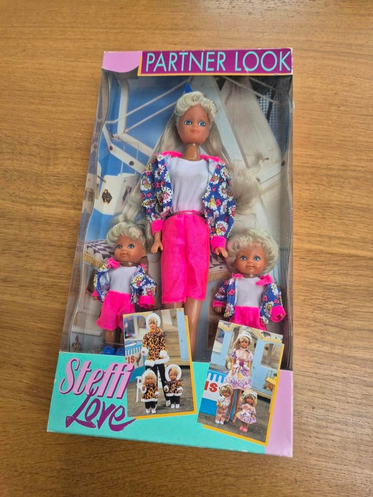 Steffi Love Partner Look Pop met 2 baby's, Ophalen of Verzenden, Nieuw, Barbie