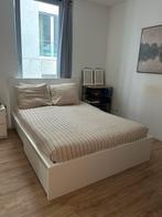 Ikea Malm bed - 140x200, Ophalen, Wit, Tweepersoons, 140 cm