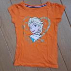 T- shirt oranje met Elsa maat 98, Verzenden, Zo goed als nieuw, Meisje, Shirt of Longsleeve