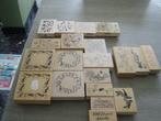 houten stempels, Verzenden, Zo goed als nieuw, Houten stempel