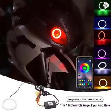 ANGEL EYES HALO RINGS RGB LED met app bediening 120 functies beschikbaar voor biedingen