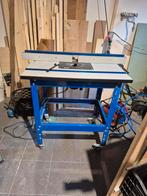 Kreg freestafel met Triton bovenfrees, Doe-het-zelf en Verbouw, Draaibanken, Ophalen, Gebruikt, Freesbank, Minder dan 500 mm