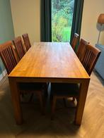Eiken tafel, Huis en Inrichting, Tafels | Eettafels, Ophalen, Gebruikt, Eikenhout, 50 tot 100 cm