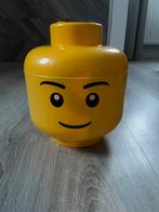 Gele Lego Opbergton - Veel Gebruikt maar nog goed instaat, Ophalen of Verzenden, Gebruikt