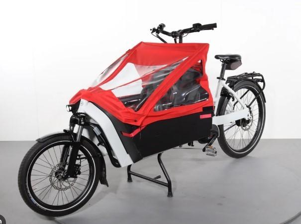 kinderkap packster 60 Rood, Fietsen en Brommers, Fietsen | Bakfietsen, Nieuw, Overige merken, 2 kinderen, Huif, Ophalen of Verzenden