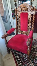 kasteel- of koningsstoelen, Antiek en Kunst, Antiek | Meubels | Stoelen en Banken, Ophalen