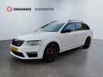 Skoda Octavia Combi 2.0 TSI RS + * Leder * Carplay *, 730 kg, 4 cilinders, Wit, Leder