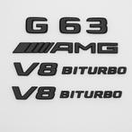 MERCEDES G63 AMG EMBLEMEN ZWART / CHROOM – OEM LOOK, Ophalen of Verzenden