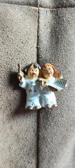 Mini schattig Engeltjes Beeldje wit goud, Diversen, Kerst, Ophalen of Verzenden, Gebruikt