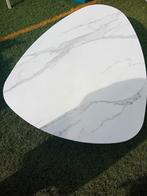 Glazen Salontafel Eleanora Wit, Ophalen, 50 tot 100 cm, 50 tot 100 cm, Minder dan 50 cm