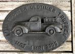 Plaquette ijzer pick up oldtimer dodge gmc chevrolet ford, Ophalen of Verzenden, Auto's