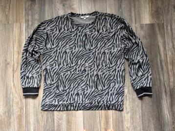 Miss Etam hoodie tijgerprint grijs zwart maat XXL beschikbaar voor biedingen