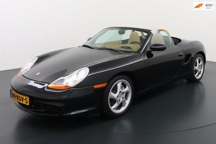 Porsche Boxster 2.5 Cabrio, Auto's, Porsche, Bedrijf, Te koop, Boxster, Airbags, Cruise Control, Lederen bekleding, Lichtmetalen velgen