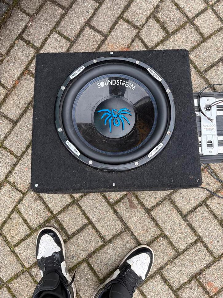 Auto Subwoofer Set met Versterker, Auto diversen, Autospeakers, Gebruikt, Ophalen