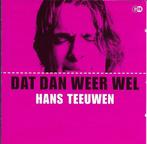 Hans Teeuwen - Dat dan weer wel (2cd), Cd's en Dvd's, Ophalen of Verzenden, Gebruikt