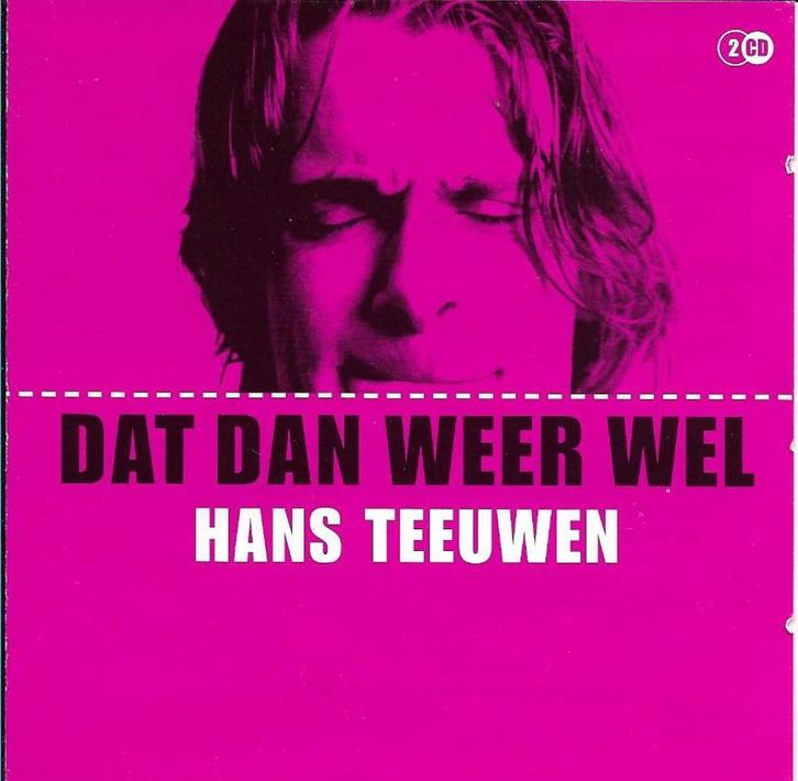 Hans Teeuwen - Dat dan weer wel (2cd), Cd's en Dvd's, Cd's | Overige Cd's, Gebruikt, Ophalen of Verzenden