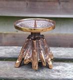 Prachtige bronzen Horst Dalbeck brutalist kandelaar., Ophalen of Verzenden, Huis en Inrichting