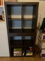 expedit kast ikea twee stuks kleur bruin/wenge bijzonder, Huis en Inrichting, Kasten | Boekenkasten, Ophalen, Zo goed als nieuw