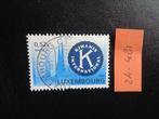 luxemburg - kiwanis 2001 (zk-481), Ophalen of Verzenden, Luxemburg, Gestempeld