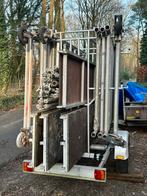 Aanhanger met steigerdelen, Ophalen, Overige typen, 5 meter of hoger