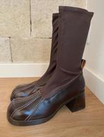 Miista Bruine Sock Boots - Maat 41 - Nieuw!, Kleding | Dames, Ophalen of Verzenden, Nieuw, Bruin, Lage of Enkellaarzen