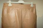 Suit 22 mooie boter zachte leren rok recht model zakken 42, Bruin, Verzenden, Suit 22, Maat 42/44 (L)