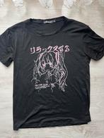 Dames shirt anime zwart maat M, Kleding | Dames, Maat 38/40 (M), Ophalen of Verzenden, Zo goed als nieuw, Zwart