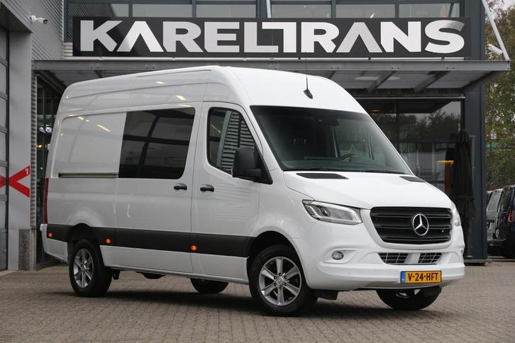 Mercedes-Benz Sprinter 319 3.0 CDI V6 | Aut. | 2x Schuifdeur, Auto's, Bestelauto's, Bedrijf, Te koop, ABS, Achteruitrijcamera