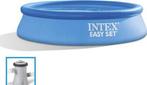 Intex Easy Set zwembad 244  met filterpomp nieuw, Ophalen of Verzenden, Zo goed als nieuw