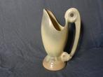 Aardewerk kan met hoog oor, Katwijk Klinkenberg h. 26,1 cm., Antiek en Kunst, Antiek | Keramiek en Aardewerk, Ophalen of Verzenden