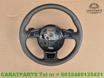 8K0419091BN leder stuur A4 stuur met flippers A5 sportstuur beschikbaar voor biedingen