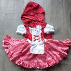 Roodkapje jurkje kindermaat s, maat 128, Ophalen of Verzenden, Zo goed als nieuw, 122 t/m 128, Meisje