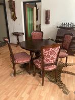 Eettafel en 4 stoeken Barokstyle, Ophalen, Zo goed als nieuw, 4 tot 6 stoelen
