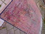 Grote Kasjmir zijden tapijt, 200 cm of meer, 200 cm of meer, Gebruikt, Rechthoekig
