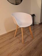 Witte Kuipstoel Eetkamerstoel 6 stuks, Huis en Inrichting, Stoelen, Ophalen, Zo goed als nieuw