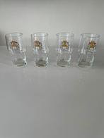 Oude Dommelsche stapelglaasjes 4x, Ophalen, Gebruikt, Glas of Glazen, Dommelsch