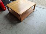 blank eiken salontafel 80x80 cm, Ophalen, 50 tot 100 cm, 50 tot 100 cm, Minder dan 50 cm