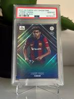 Lamine Yamal Rookie Black /99 – PSA 10 – Pop 1 UCL, Ophalen of Verzenden, Zo goed als nieuw, Losse kaart