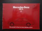 Mercedes-Benz  190D, Verzenden, Zo goed als nieuw, Mercedes