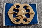 Baretembleem Verbindingstroepen, Ophalen of Verzenden, Landmacht, Nederland, Embleem of Badge