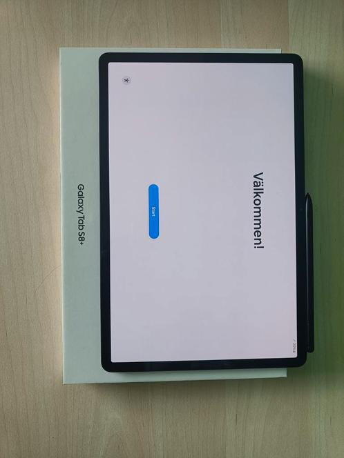 Samsung Galaxy Tab S8+ 128GB Graphite, Computers en Software, Android Tablets, Gebruikt, 12 inch, 128 GB, Uitbreidbaar geheugen