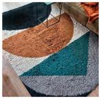 Knus hoogpolig vloerkleed grafisch boho 230x160, Huis en Inrichting, Ophalen, Zo goed als nieuw, Rechthoekig, 200 cm of meer