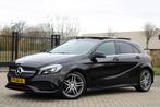 Mercedes-Benz A-klasse 160 AMG Night Edition l Pano l Navi, 65 €/maand, Gebruikt, 4 cilinders, Leder en Stof