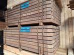 Azobe hardhouten  palen  tuinpalen  schuttingpalen  planken, Ophalen of Verzenden, Nieuw, 250 cm of meer, Palen